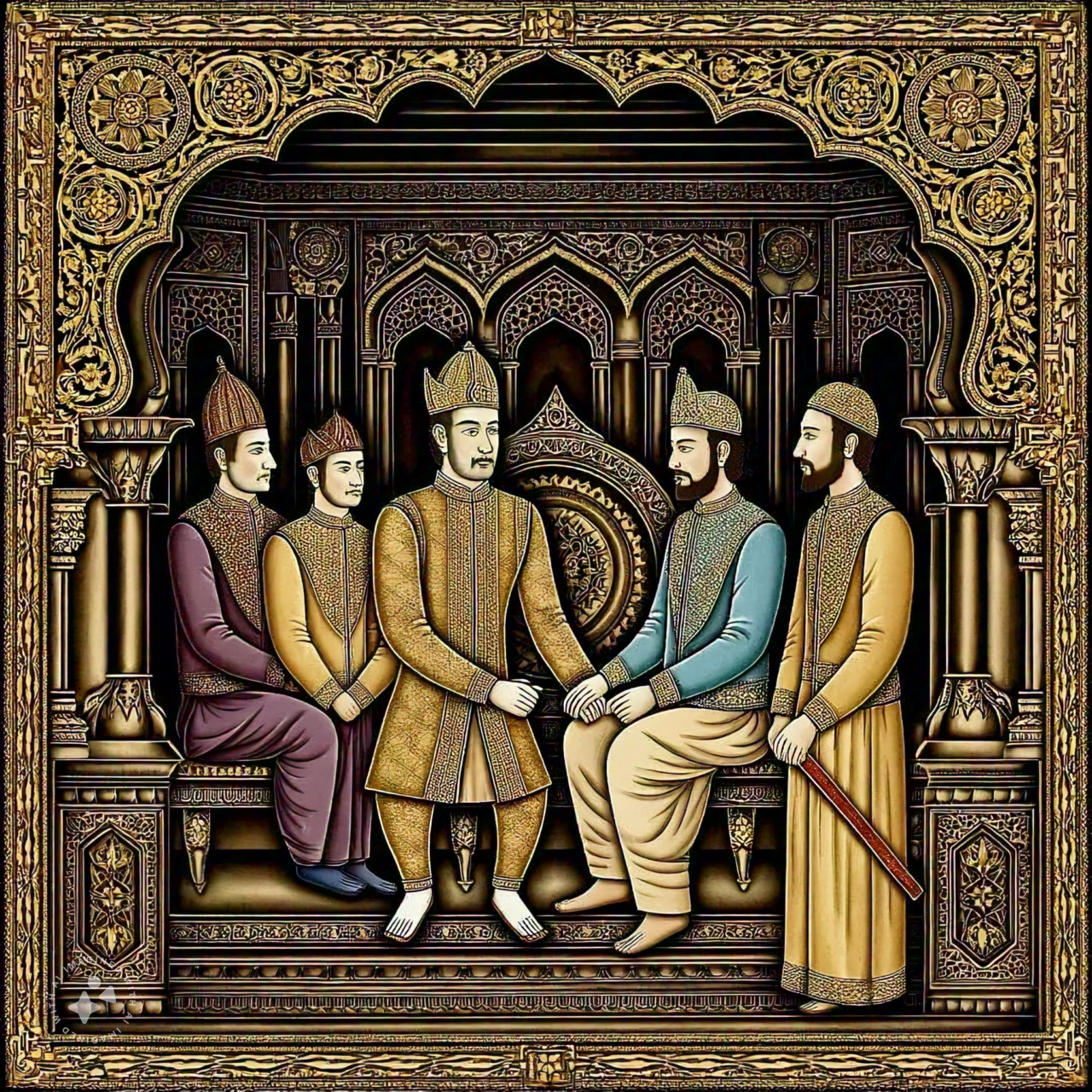 emperor_akbar_and_birbal_in_his_court