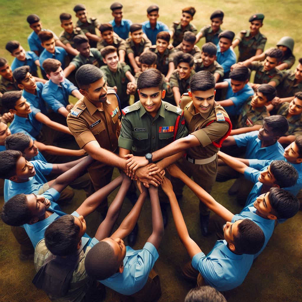 education in Indian military school