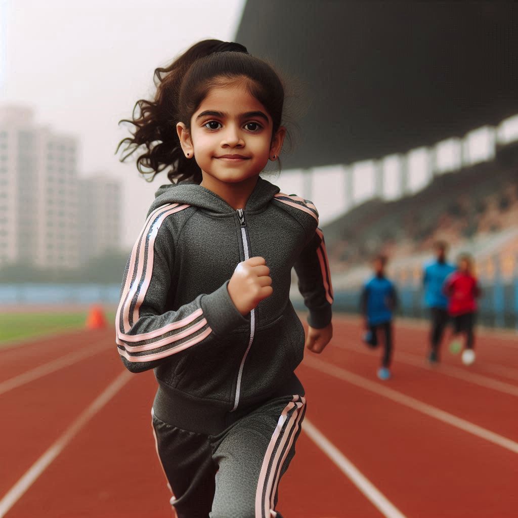 Indian girl of age 1
