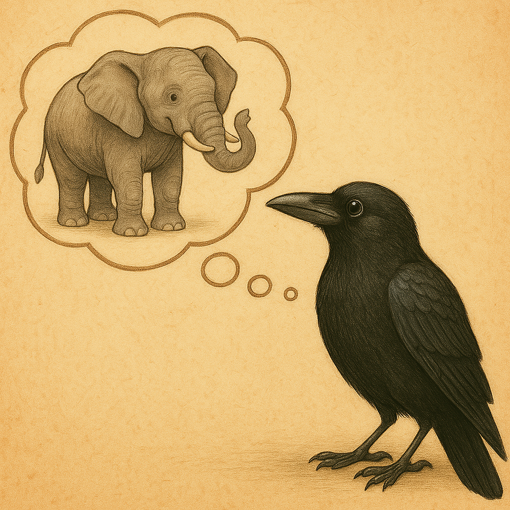 crow dreaming of bec